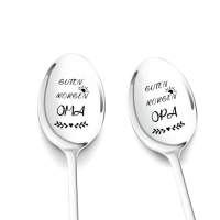 Personalisierte Kaffeelöffel für Oma und Opa