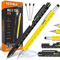 KEZKALS 9-in-1 Multifunktionsstift Set - Perfekte Geschenke für Männer